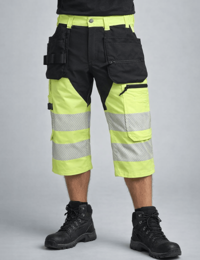 BoSafety MASHUP PLUS hi vis Work Shorts