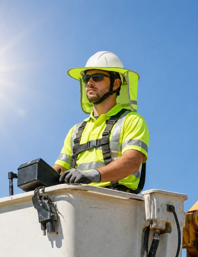 Sun visor for Protekt helmet