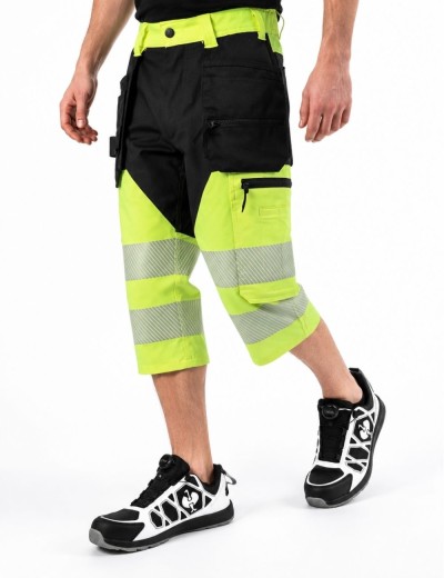 BoSafety MASHUP PLUS hi vis Work Shorts