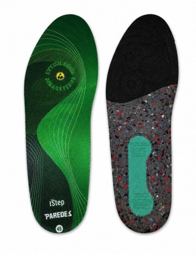 Paredes orthopedic shoe insoles for supination