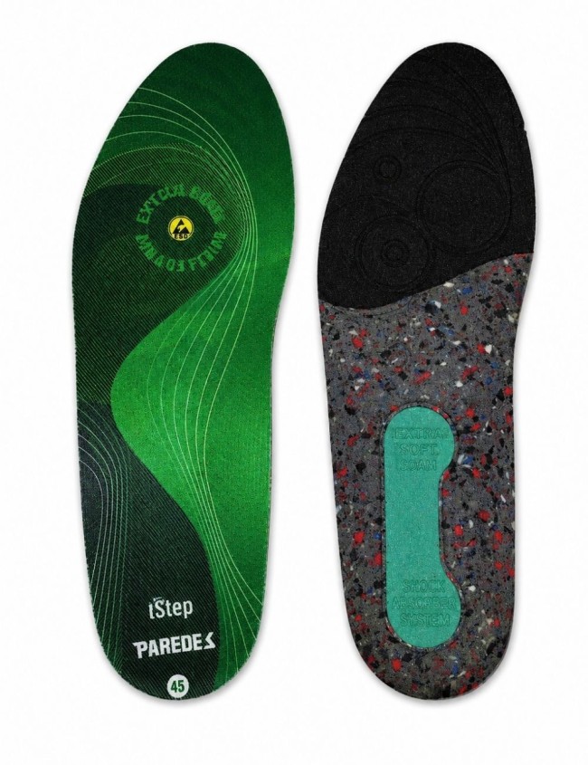 Paredes orthopedic shoe insoles for supination