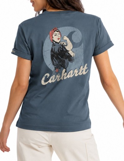 Women’s work T shirt Carhartt Dearborn