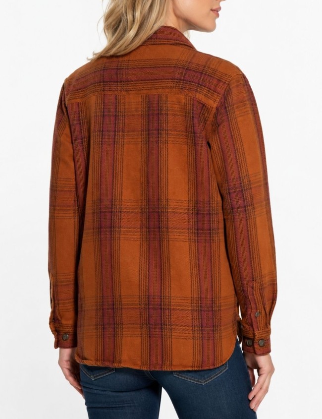 Women's Carhartt Twill Plaid Shirt