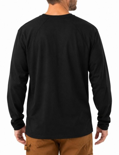 Long Sleeve Work T-Shirt Carhartt Midweight Pocket