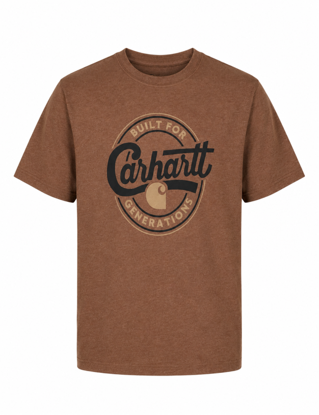 Work T shirt Carhartt Script