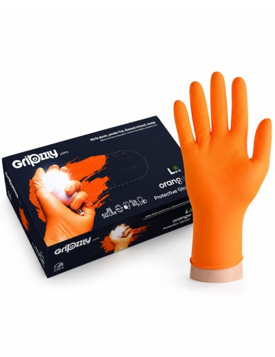 Disposable nitrile gloves Procera GRIPZZLY 50 pcs | Balticworkwear.com