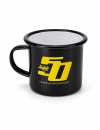 Snickers enamel mug