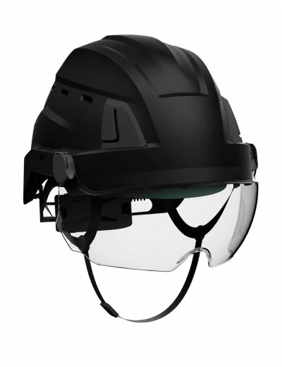 Protekt Atra V40 protective helmet with integrated glasses |
