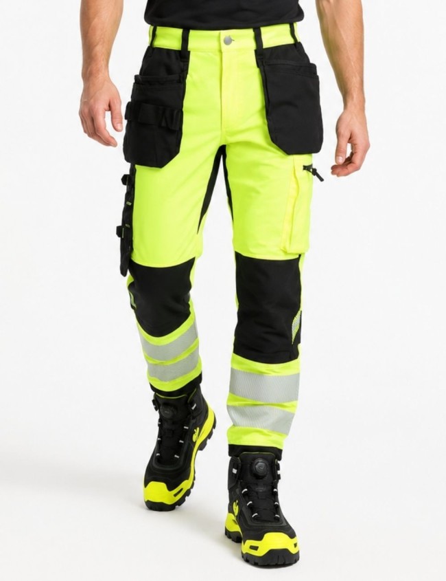 Bosafety Mashup Plus hi vis work trousers