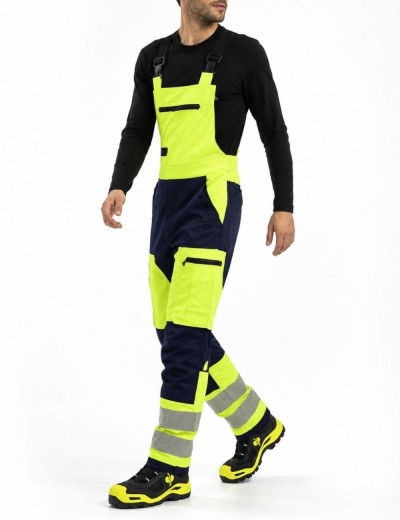Bosafety Mashup hi vis dungarees