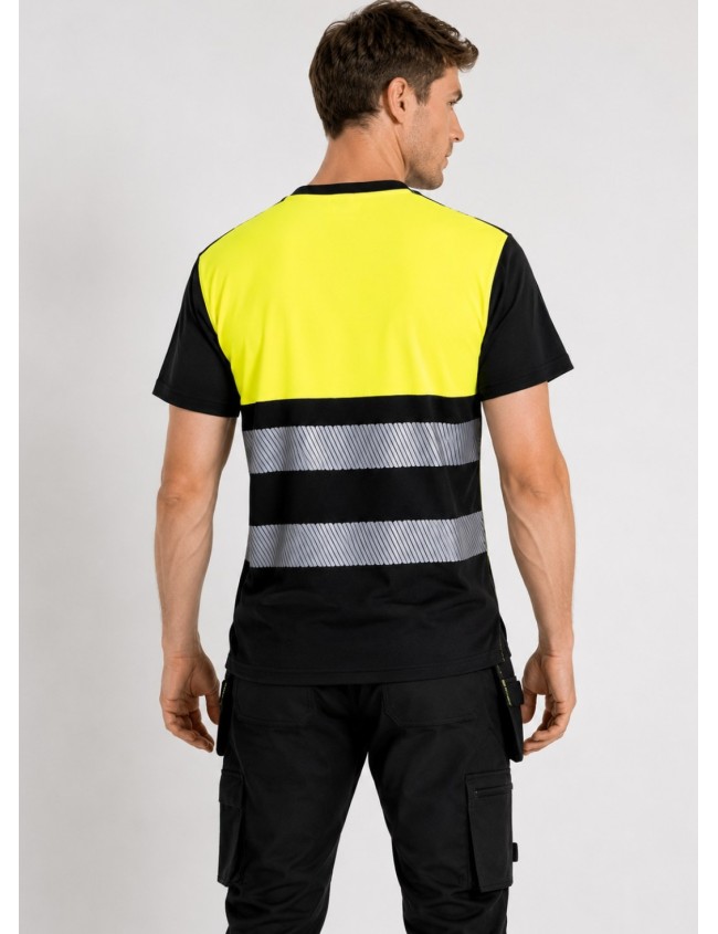 Portwest PW311 breathable hi-vis t-shirt | Balticworkwear.com