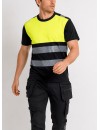 Portwest PW311 breathable hi-vis t-shirt | Balticworkwear.com