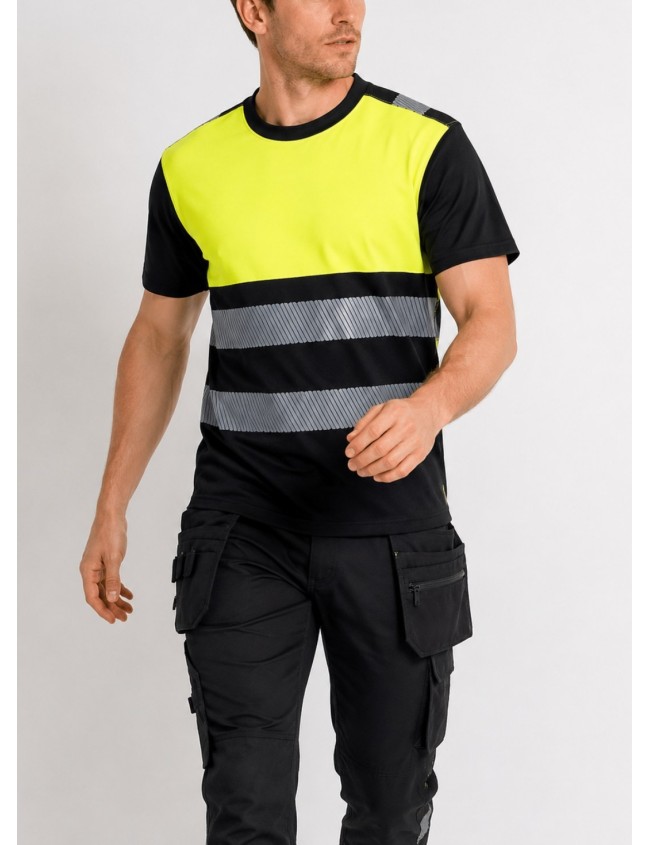 Portwest PW311 breathable hi-vis t-shirt | Balticworkwear.com