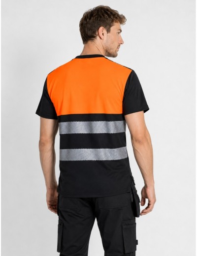 Portwest PW311 breathable hi-vis t-shirt | Balticworkwear.com