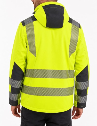 HiViz Engelbert Strauss e.s.motion Jacket | BalticWorkwear.com