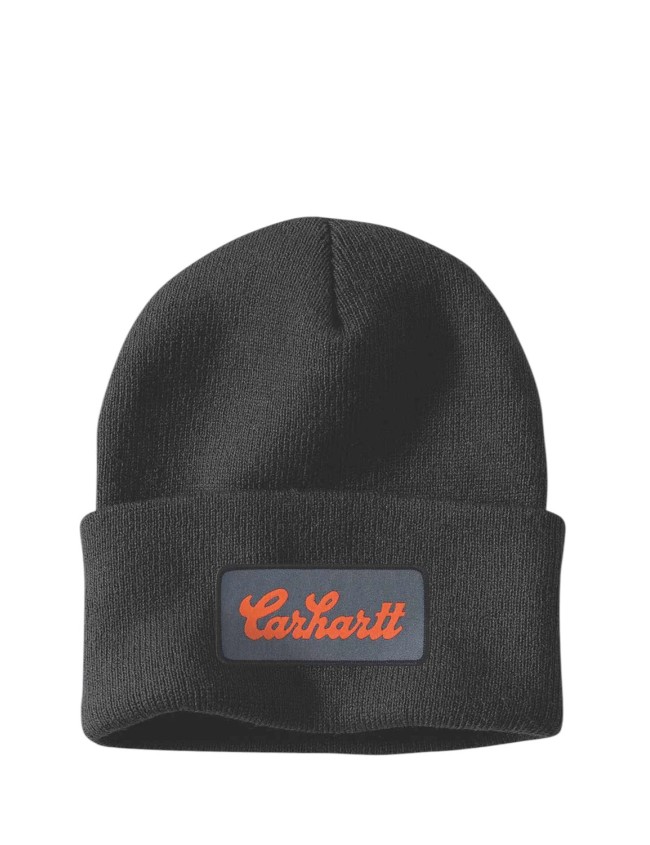 Carhartt Script Patch Winter Hat