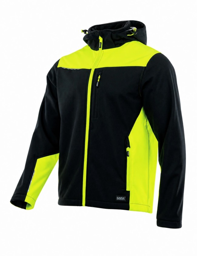 Sara Workwear SOFTSHELL COMFORT+ Work Sweatshirt