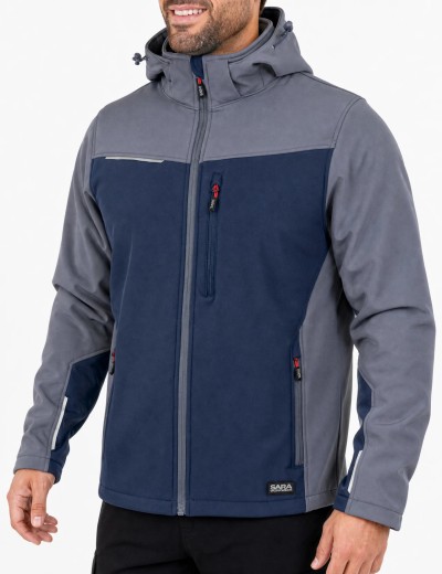 Sara Workwear SOFTSHELL COMFORT+ Work Sweatshirt