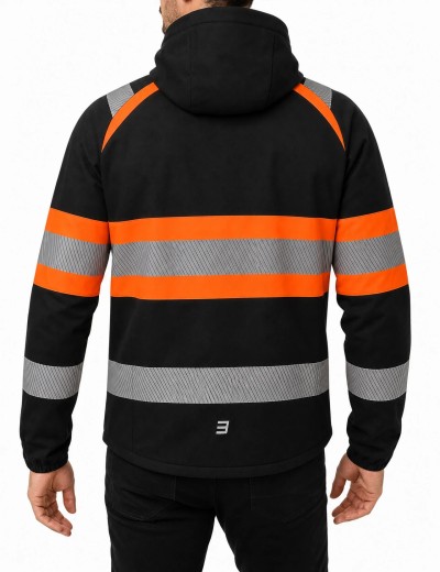 Bosafety Topek C1 Hi vis softshell jacket