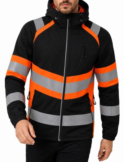 Bosafety Topek C1 Hi vis softshell jacket
