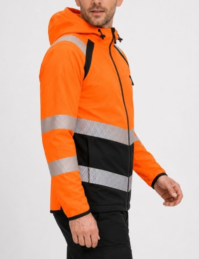 Bosafety Topek C2 hi vis softshell jacket