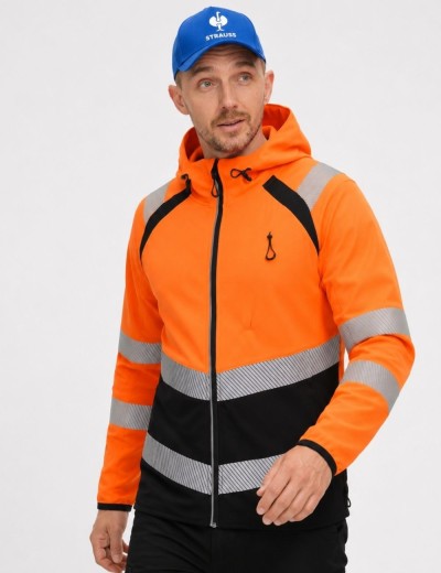 Bosafety Topek C2 hi vis softshell jacket