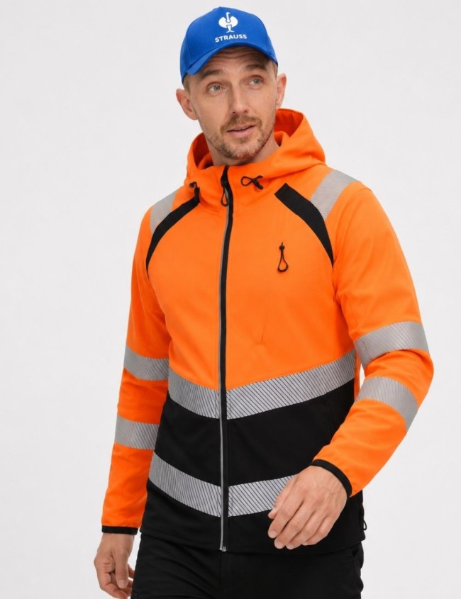 Bosafety Topek C2 hi vis softshell jacket