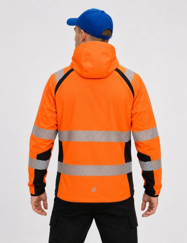 Bosafety Topek C2 hi vis softshell jacket