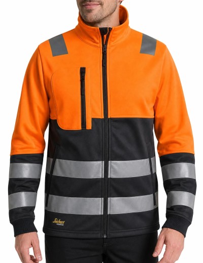 Reflective work jacket Snickers 8035 AllroundWork