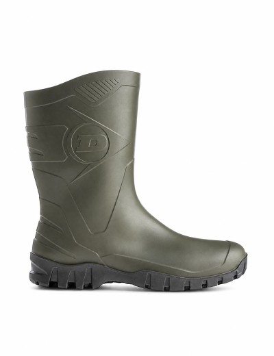 Dunlop Dee men's short wellington boots