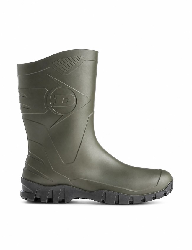 Dunlop Dee men's short wellington boots