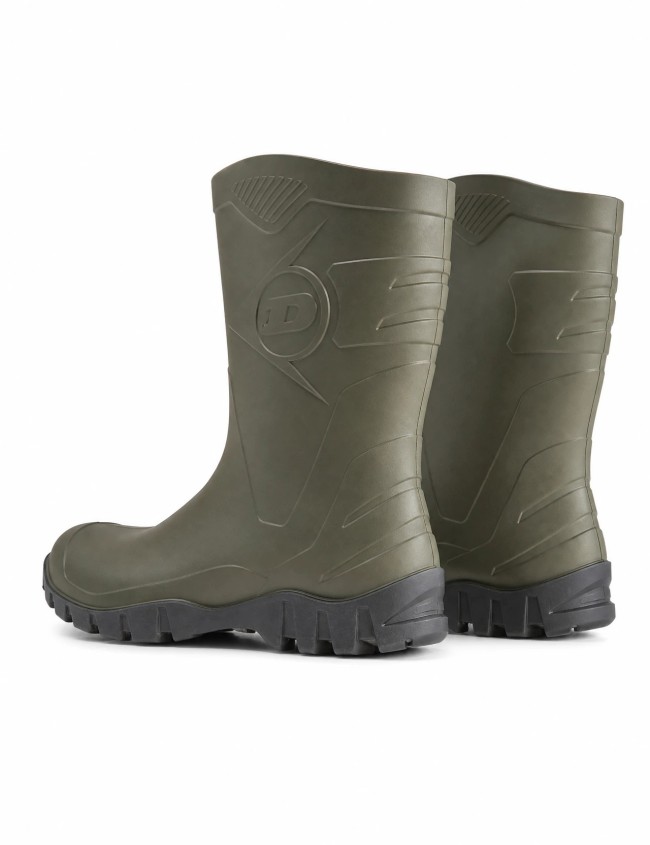 Dunlop Dee men's short wellington boots