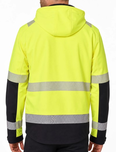 Bosafety Valencia C2 Hi vis softshell jacket
