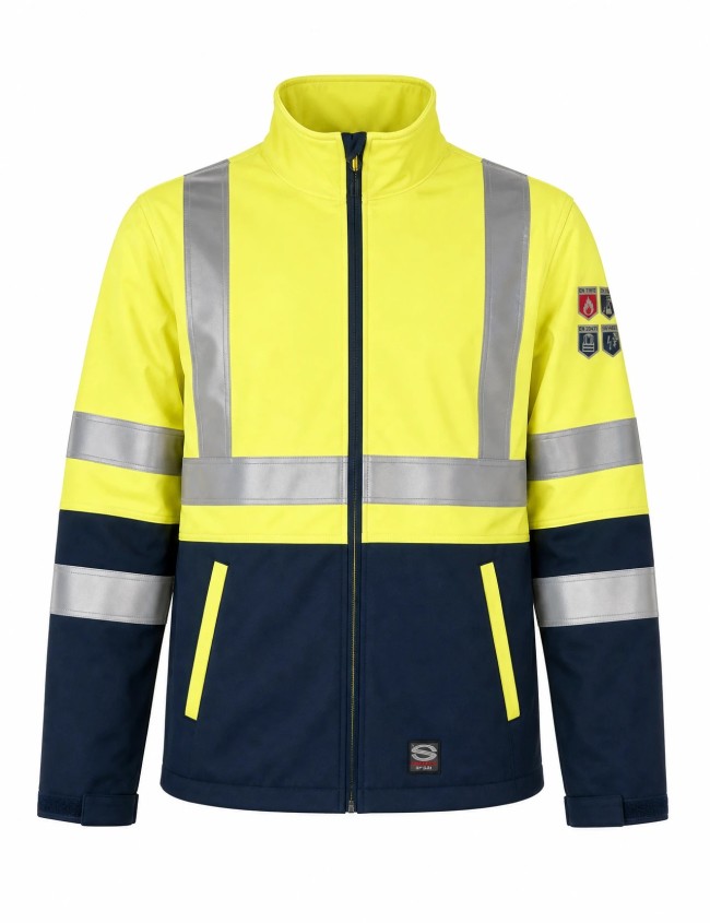 SIR Microlines Softshell Antistatic Work Jacket