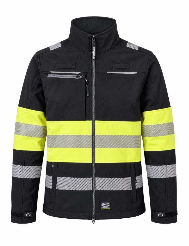SIR Contrast Softshell Work Jacket