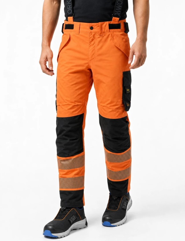 Snickers 6632 Reflective Work Trousers