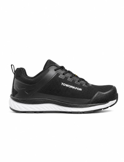 Toworkfor Super Set Black S1P Work Shoes