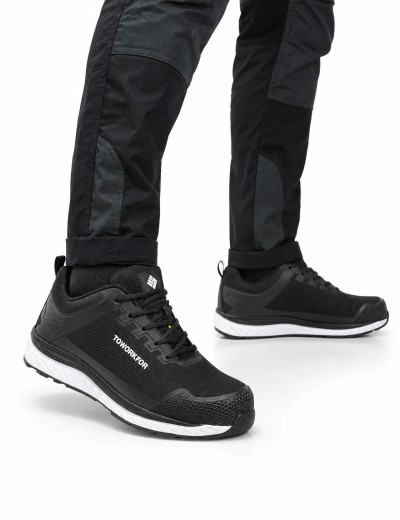 Toworkfor Super Set Black S1P Work Shoes