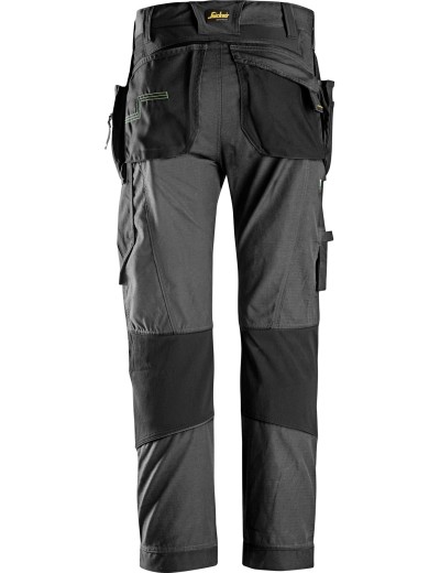 Snickers FlexiWork+ 6902 work trousers with holster pockets