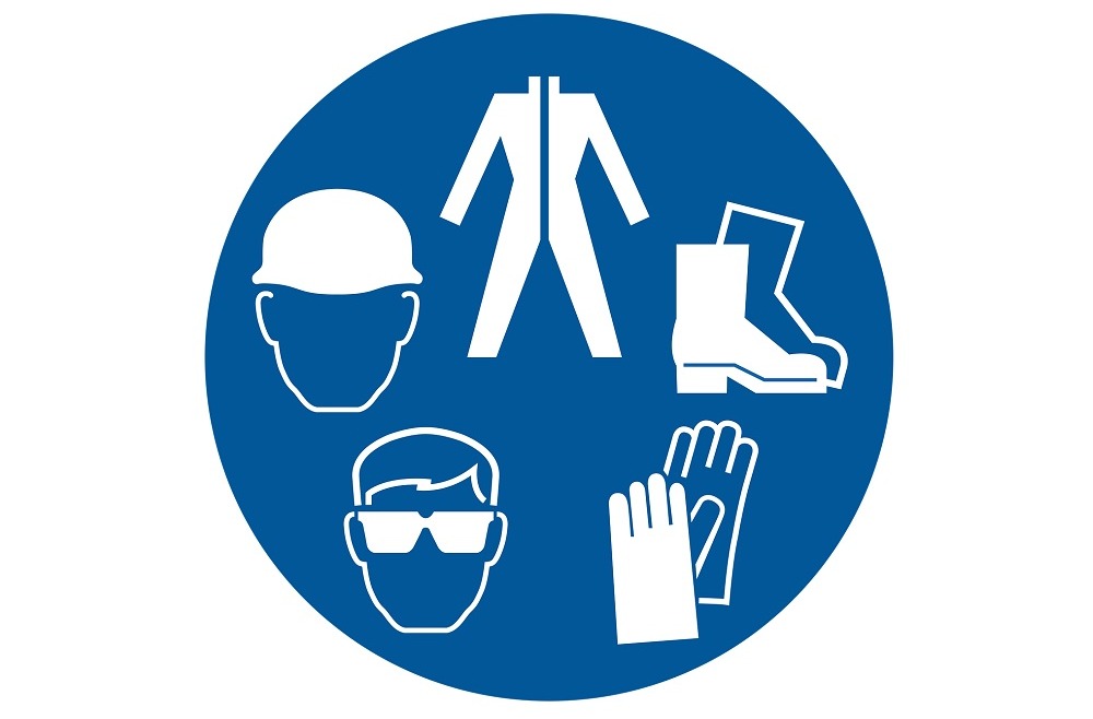 What do the health and safety signs mean?