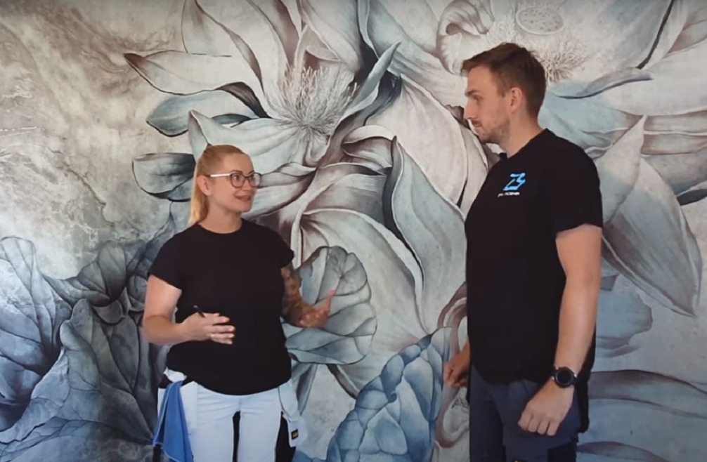 Baltic on the construction site - an interview with Magdalena Rzepka, or Pani Tapetka