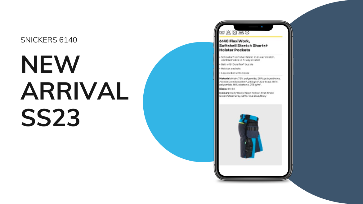 Snickers 6140 shorts new model for 2023