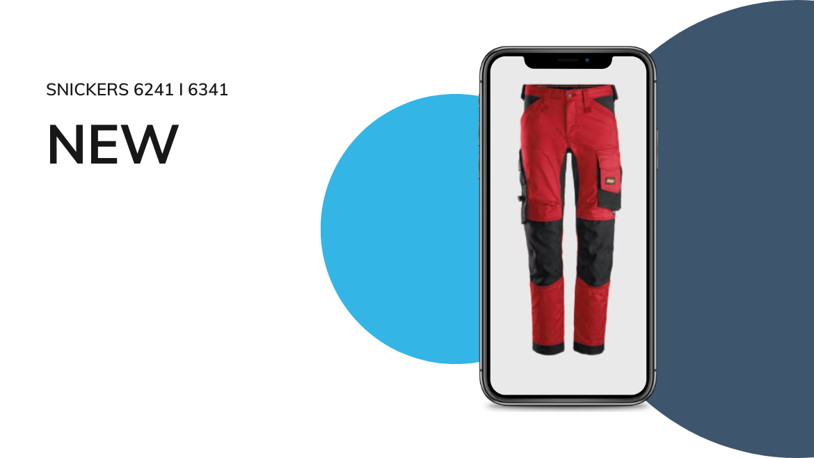 Snickers 6241 and Snickers 6341 now in new colors