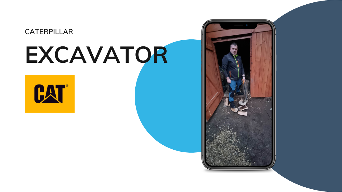 CAT Excavator safety boots for carpenter