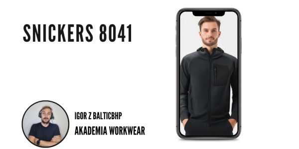 New Snickers Workwear 8041 sweatshirt, new colors and refreshed design