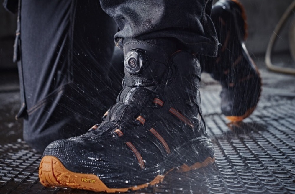 BOA lacing system - Your work shoes just got better